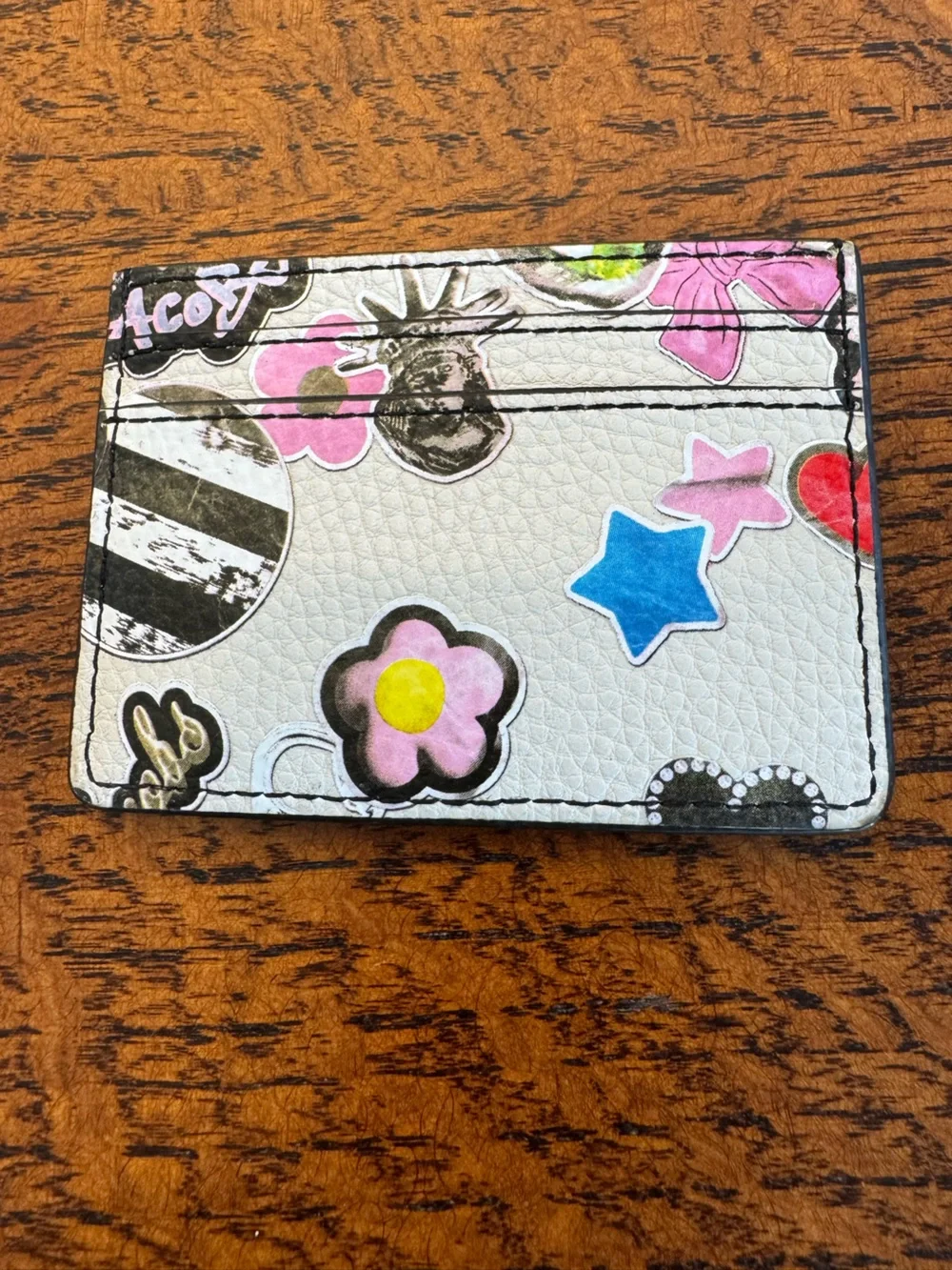 Marc Jacobs Sticker Bold Slim Card Case